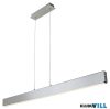 RÁBALUX 6670 Tithania,bel.függ,LED 24W,s.alu.,L120cm