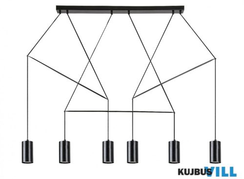 RÁBALUX 72018 Aslaug,belt.függ. GU10 6xMAX50W, L117cm