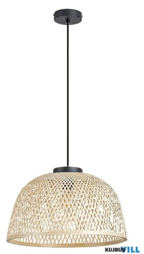 RÁBALUX 72025 Rattan,belt.függ. E27 1xMAX25W, D40,5cm