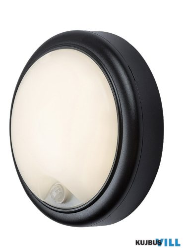 RÁBALUX 77028 Hitura,kül.fali, LED15W, D18cm, fekete