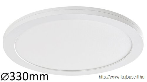 RÁBALUX 1492 Sonnet, LED 30W, fehér, D330mm sens