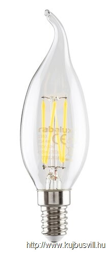 RÁBALUX 1593 LED CF35 E14 4,2W, 470 lm, 2700K