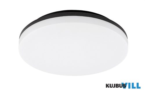 RÁBALUX 7265 Pernik,kül.menny. LED24W, fekete, kerek