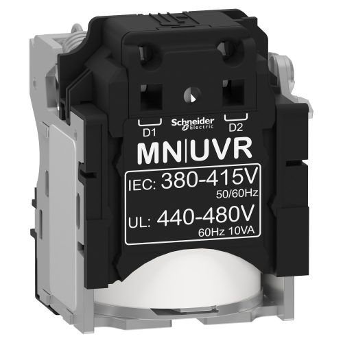 LV429387 MX 220–240 V 50/60 Hz 208–277 V 60 Hz munkaáramú kioldó NSX100–630