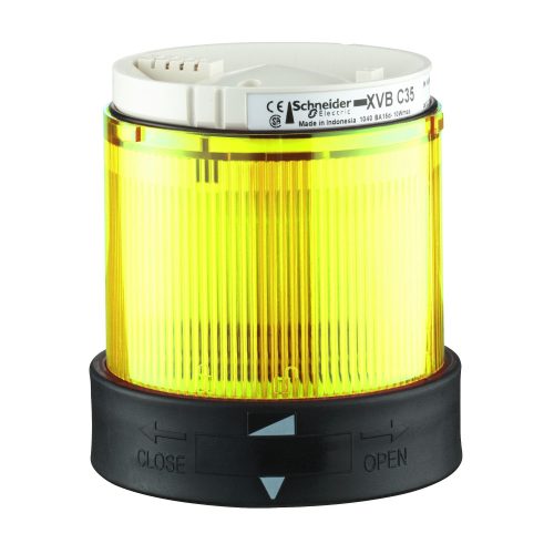 XVBC2M8 Harmony XVB Ø70 fényoszlop fénymodul, LED, folyamatos fényű, sárga, 230VAC