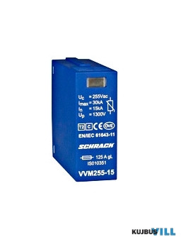 SCHRACK IS010351 Vartec varisztormodul TII, VVM - 255V/15kA