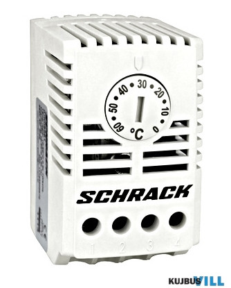 SCHRACK IUK08561 Termosztát 10-60° 0,5K 1v.