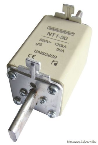 NTM1-160 Késes biztosító Un=400V AC, 160A, 1, 120kA/500VAC, aM