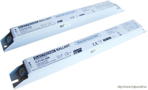 TLFV-EE-218 Elektronikus előtét T8 fénycsöves lámpatestekhez 220-240V, 50Hz, 2×18W, A2