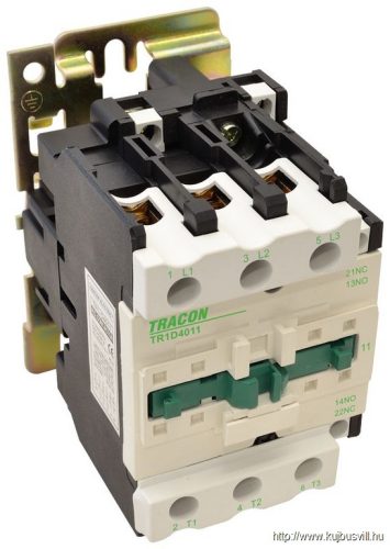 TR1D5011 Kontaktor 660V, 50Hz, 50A, 22kW, 230V AC, 3×NO+(1×NO+1×NC)