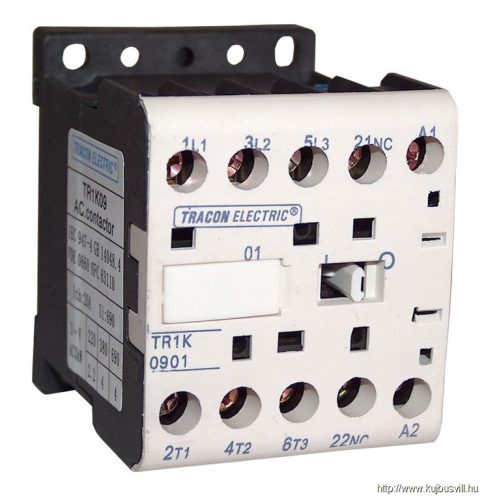 TR1K0904V7 Segédkontaktor 660V, 50Hz, 9A, 4kW, 400V AC, 4×NO